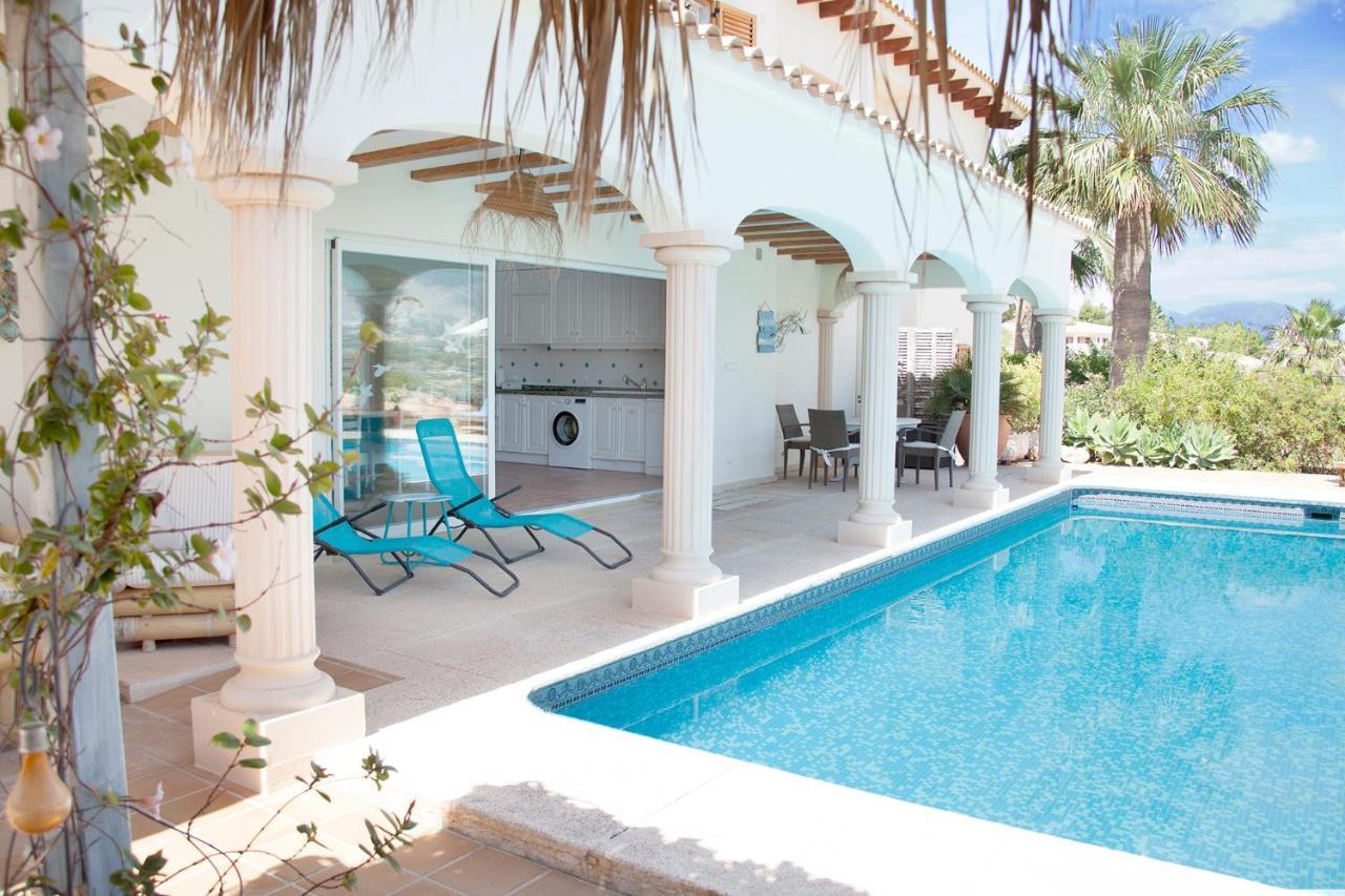 Villa Las Palmeras With Private Pool And Garden Altea Eksteriør bilde