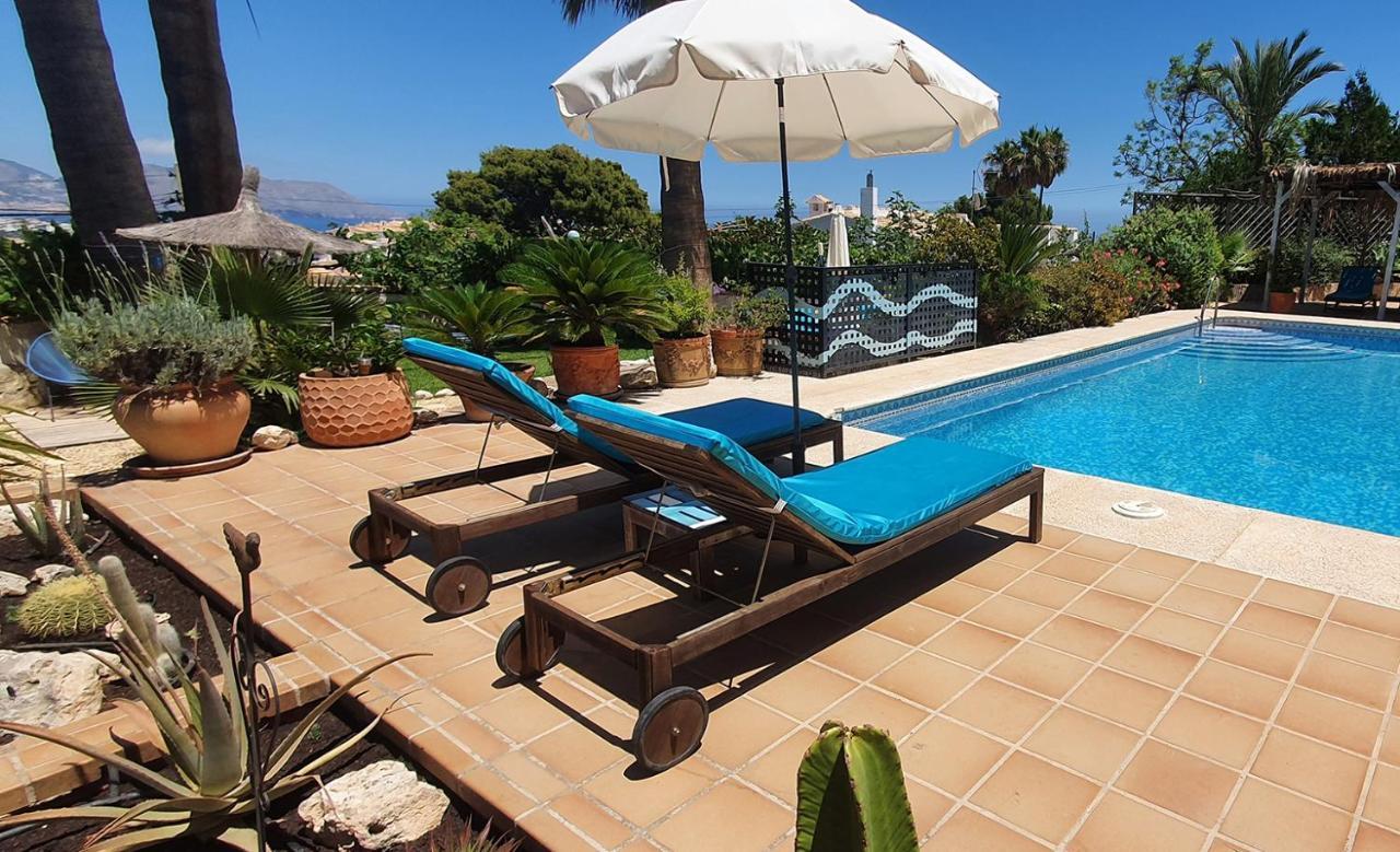 Villa Las Palmeras With Private Pool And Garden Altea Eksteriør bilde